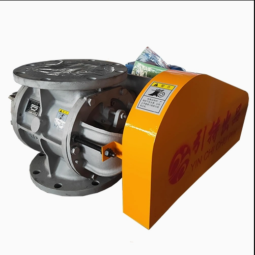 വിപ്ലവകരമായ മെറ്റീരിയൽ കൈകാര്യം ചെയ്യൽ: ന്യൂമാറ്റിക് കൺവെയിംഗ് റോട്ടറി ഫീഡർ